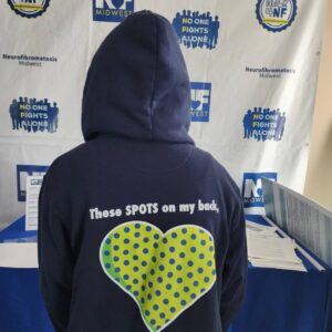 These Spots On My Back, Represent the CAUSE In My Heart - Hoodie